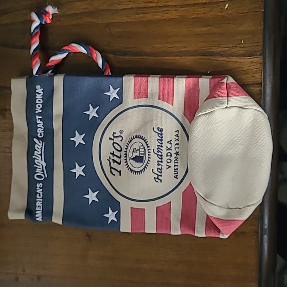 Tito's vodka Americana bag